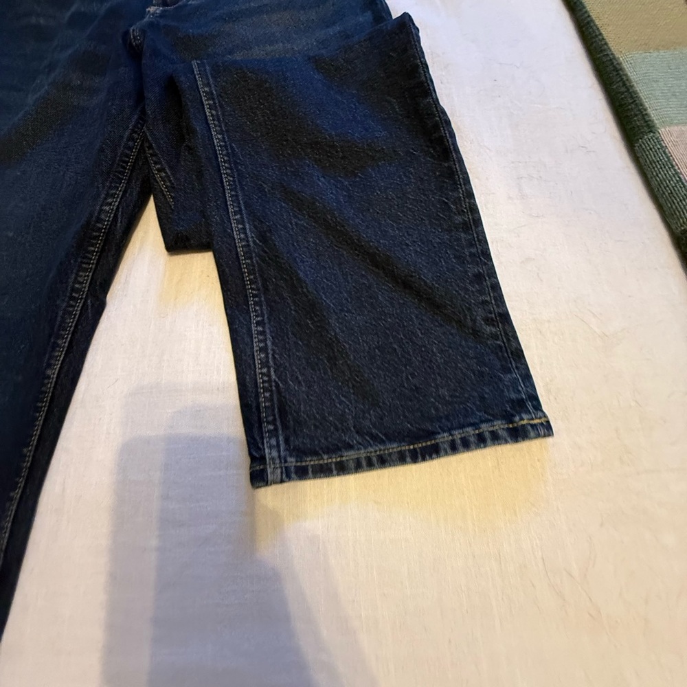 Lee Women's Dark Blue Straight Leg Jeans - Picture 3 of 6
